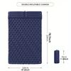 Double Layered Self-Inflating Camping Air Pad Rectangular 2Person TPU Sleeping Mat Portable Moisture-Proof Nylon for Outdoor Use