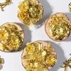 Handmade Metal Flower Hairpin DIY Kit: Golden Applique & Ancient Style Mix