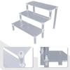 Figurine Display Stand Single Layer 30cm Long (30*8*5cm) Acrylic Display Stand Versatile Use Hassle-free Assembly Retail Store
