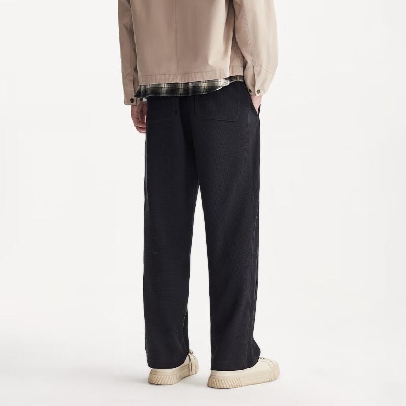 JACK&JONES Men's Waffle Knit Straight Casual Pants