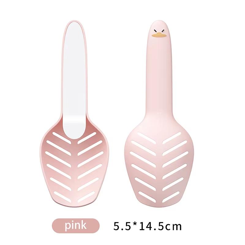 

Hamster Cage Hanging Sand Shovel Small Hamster Sand Shovel Cat Sand Shovel Cleaning Golden Bear Cleaning Cleaning Urine Scoop розовый