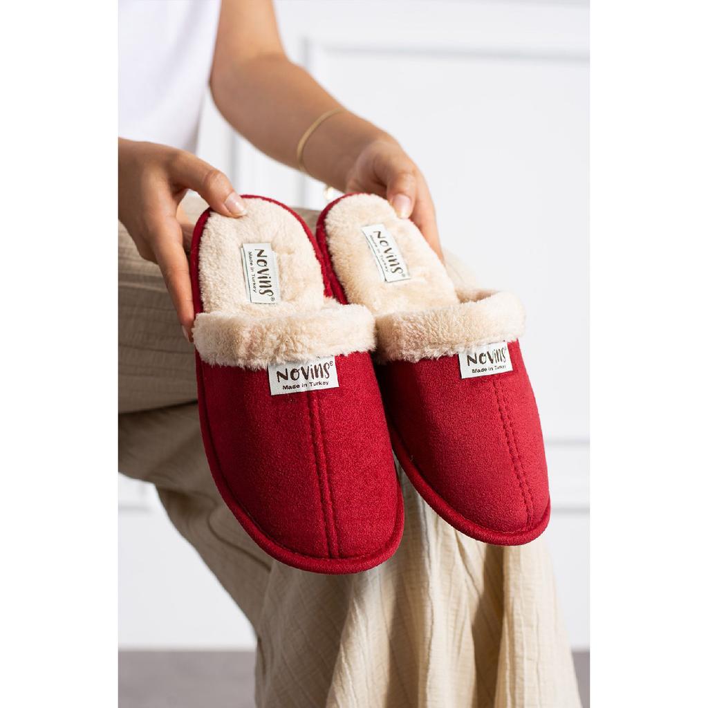 Unisex Soft Sole Fluffy Warm Lined Home Garden Bundle Dowry Slippers