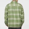 Li-Ning Badfive Series Sport Basketball Loose Plaid Long Sleeve Casual Shirt Men Tops Green ASHR195-2