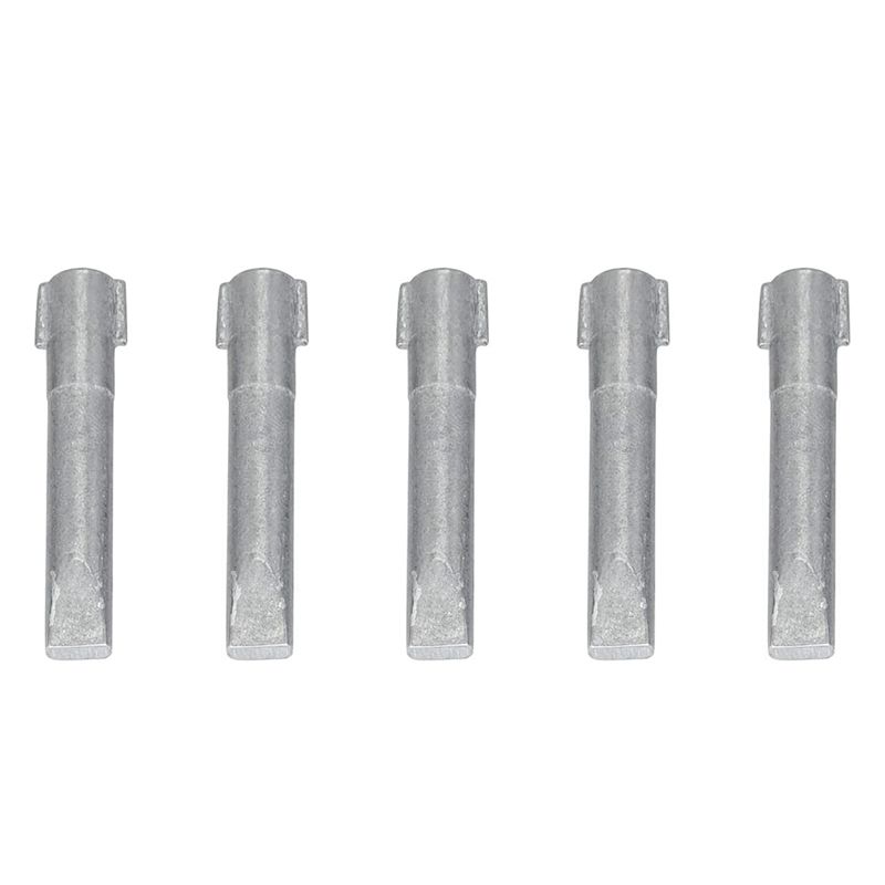 Reliable-5Pcs Silver Zince Anode For Outboard Engine 50HP-225HP 62Y-11325-00 62Y-11325-01