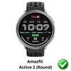 Screen Protector for Amazfit Active 2 (Round) [Pack 6] Ultra Thin Resistant Protective Plastic Film Phonillico®