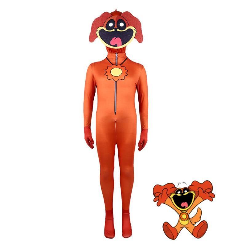 Playtime Smiling Poppy Critters Cosplay Costume Kids Adult Halloween Jumpsuit