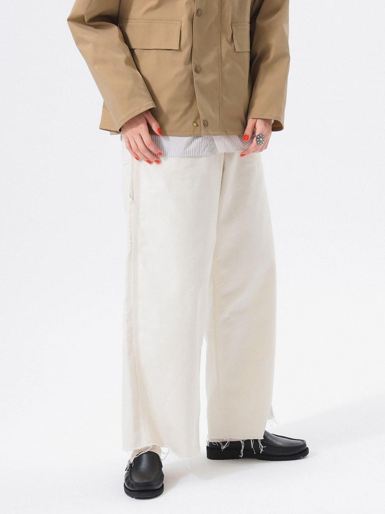 Beams Boy Work Pants [Special Order] BIGMAC Wide Painter Women's OFF_WHT M