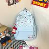 Spring New Schoolbag Korean Ins High Value Primary and Secondary School Students Light Backpack Fresh and Sweet Soft Girl Backpack