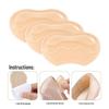 Soft, Cuttable Anti-Slip Heel Stickers - Anti-Rub, Self-Adhesive, Skin-Like Pads for High Heels, Adjustable to Half Size