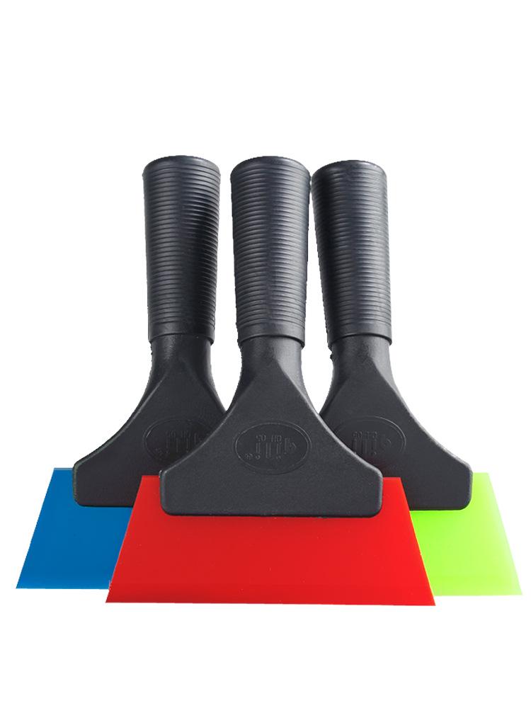 Car Film Application Tool: Soft Plastic Scraper for Film Installation and Water Removal.