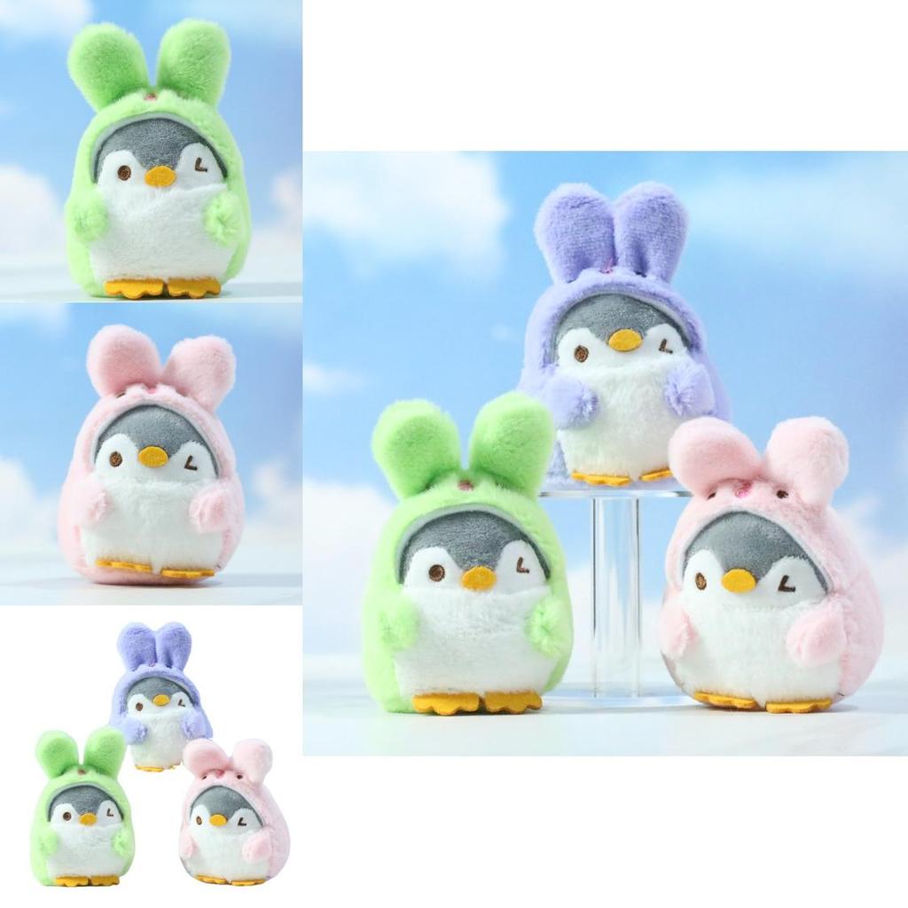 Adorable Penguin Plush Keychain Cute Cartoon Doll Soft Toy For Bags And Accessories