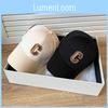 C Letter Embroidery Baseball Cap Sun Protection Peaked Cap Breathable Outdoors