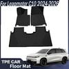 TPE Car Floor Mats, Trunk Mat For Leapmotor C10 2024-2026, Models Floor Mats Cargo Liner TPE Floor Liners Trunk Mat Car