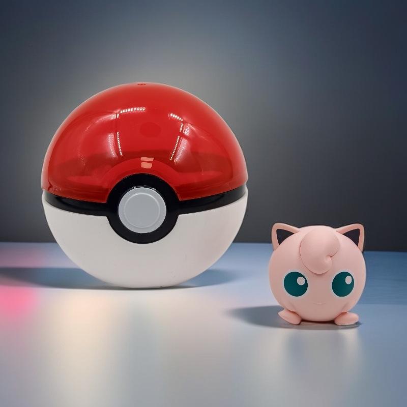 Pokémon Pikachu Mini Figure with Poké Ball Ornament - Tiny Adventure Car Décor & Birthday Gift Gashapon