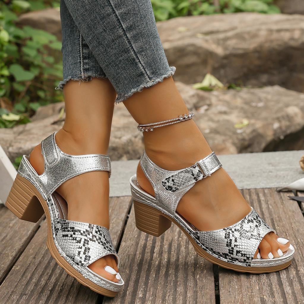 Summer Fashion 2026 Women Peep Toe Platform High Heel Sandals Plus Size Shoes for Women 36-43 Casual Women Shoes