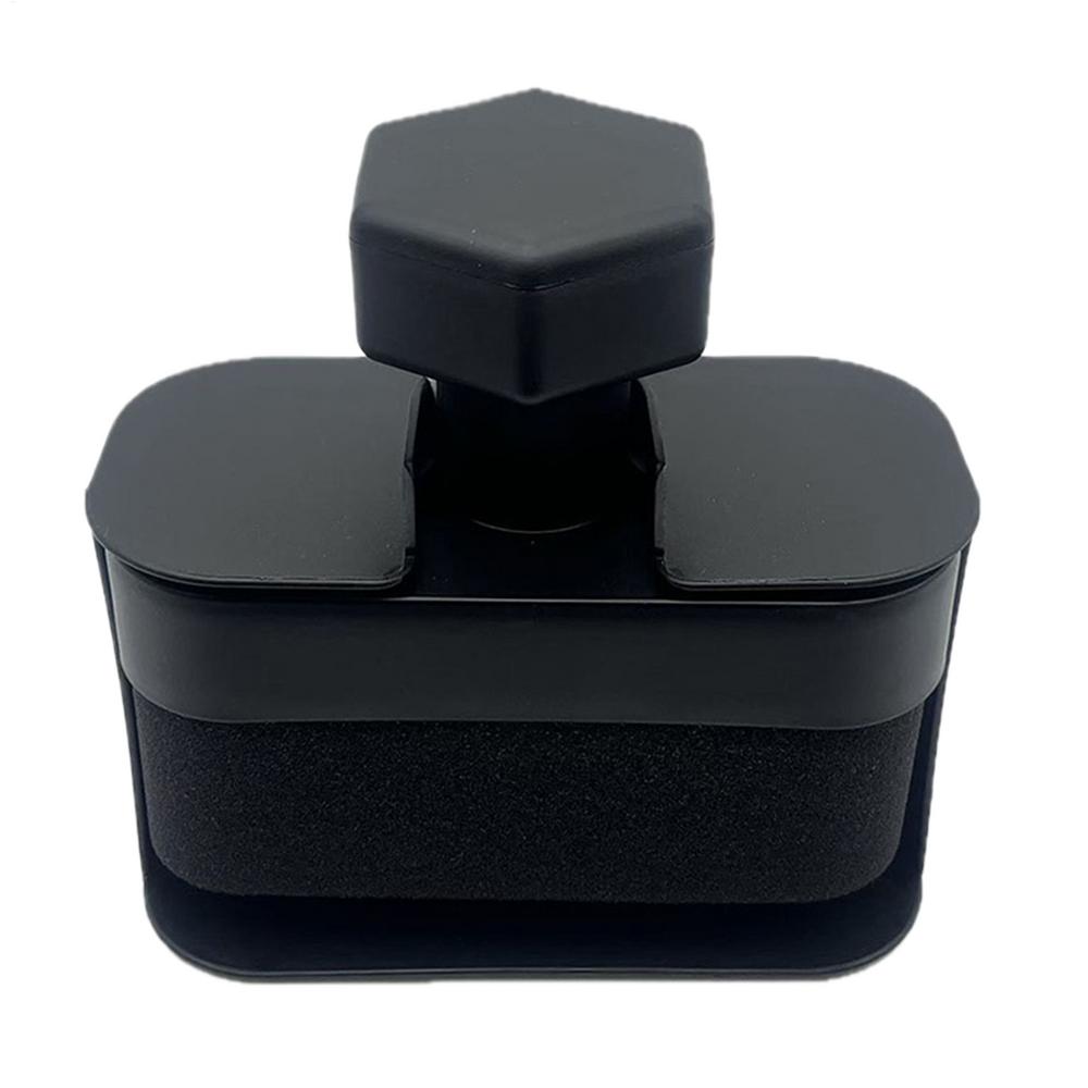 

Tire Shine Applicator Car Tire Polishing Sponge Brush Auto Wheel Dressing Tool with Non-Slip Handle for Sedan SUV Truck Vehicle