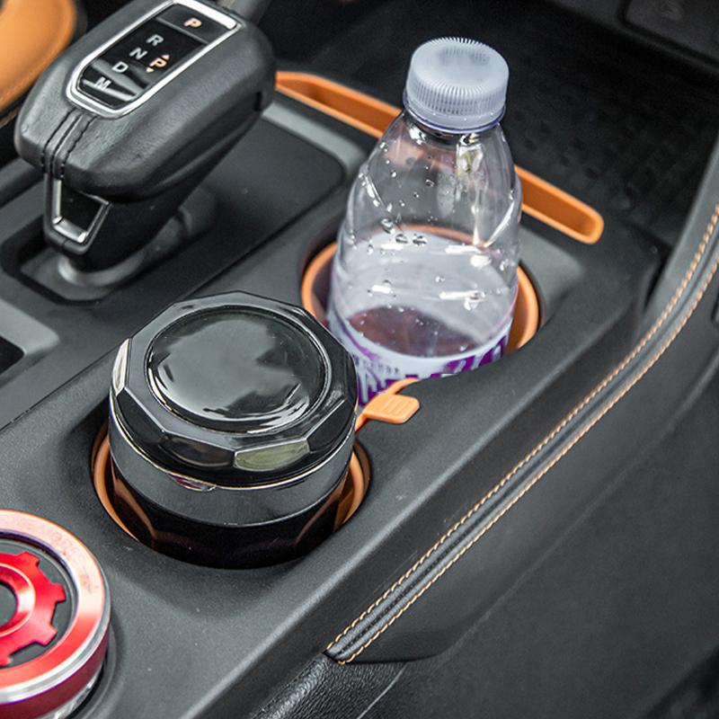 For Ford Ranger 2024 central control water cup panel protective pad automotive interior decoration accessories