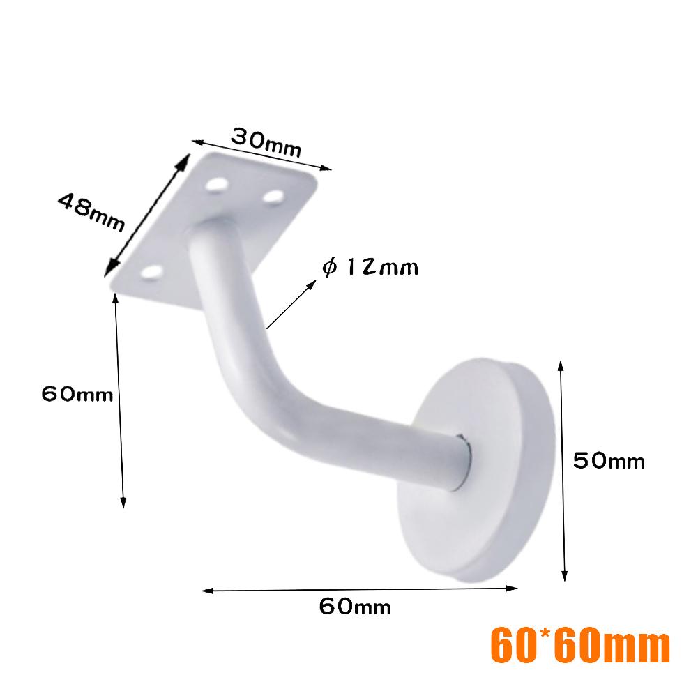 

Stainless Steel Stair Handrail Bracket Stair Rail Wall Support Flat Fixed Pallet Staircase Handrail Fixing Hardware Accessories