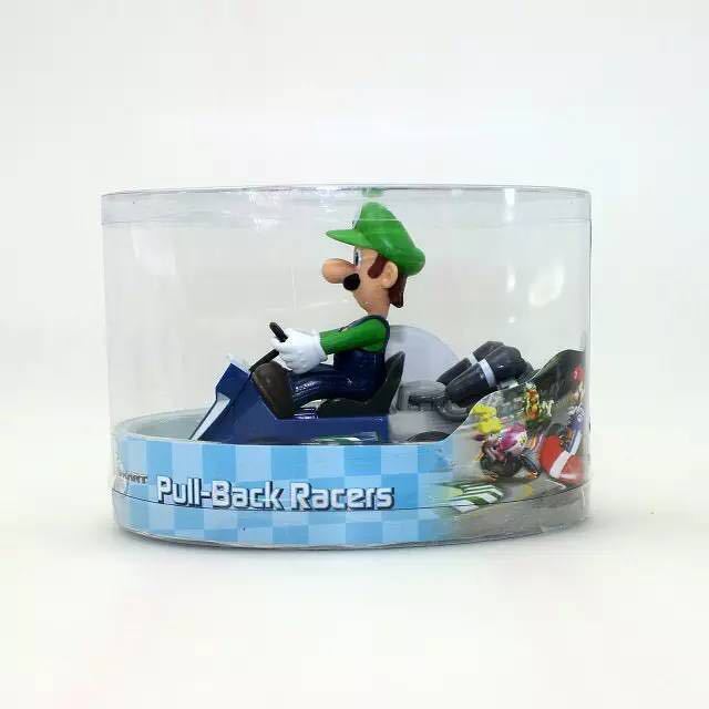 

Anime Super Mary Series Karting Mario Bros Luigi Yoshi Donkey Kong Action Figure Toys Pull Back Car with Box Kids Gifts