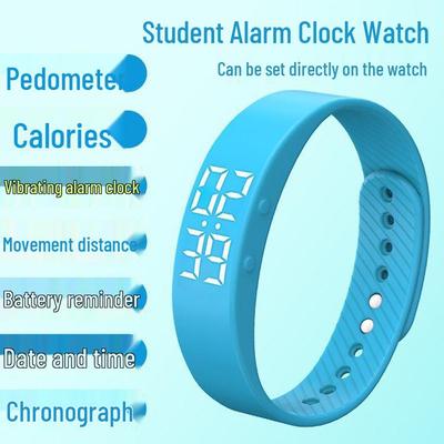 Aidisheng Kids Smart Bracelet: Children's Pedometer, Vibration Alarm, LED Watch