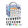 680 Pieces Push Rivet Selection Set Nylon Material Auto Body Clip Fastener Organized Storage Case