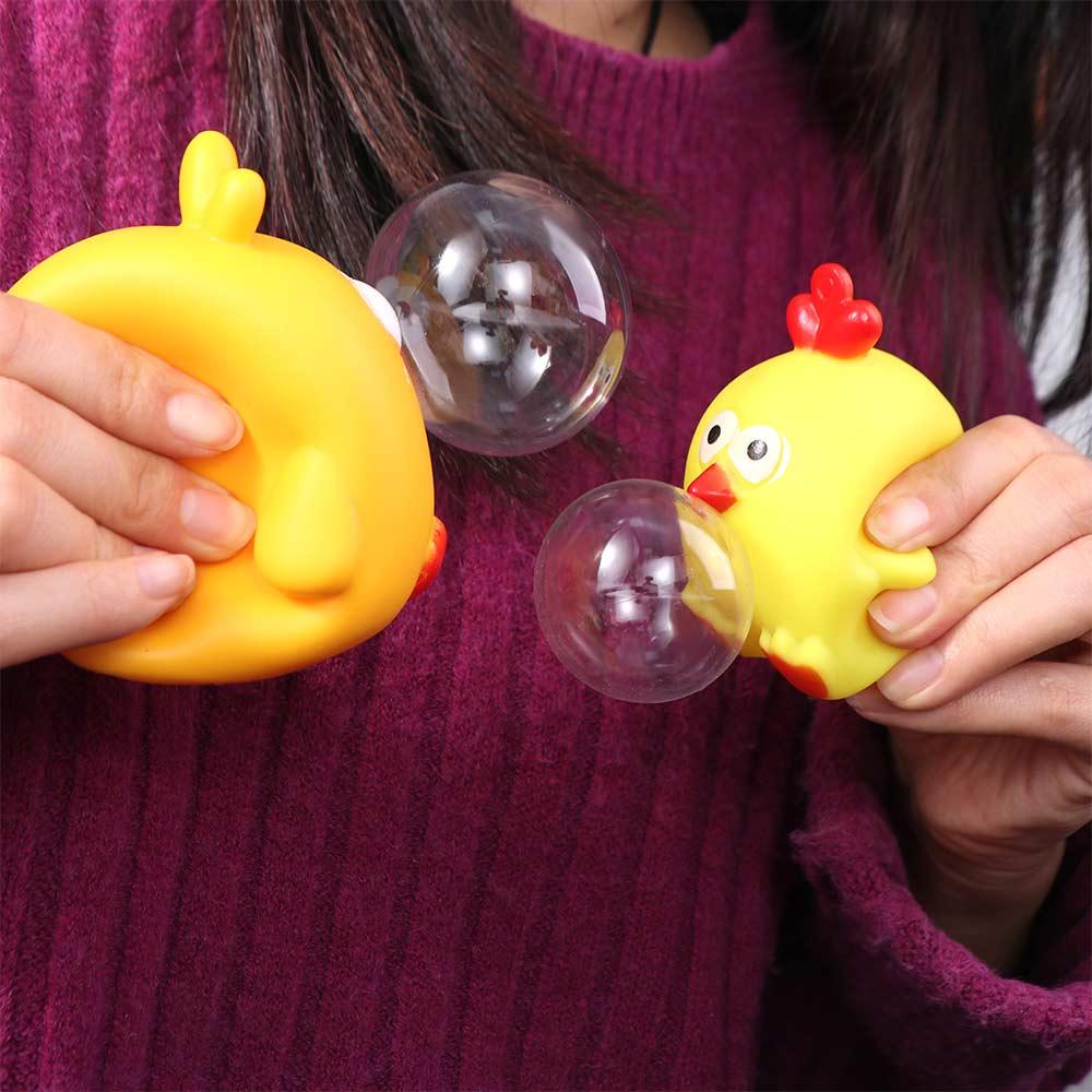 Blow Bubble Squeeze Toys Pinch Kneading Cartoon Knead Toy Squeeze Balls Pinch Toys  Baby Game