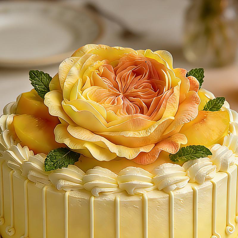 3D Blomform Blomform Silikonformar Gör-det-själv Is Bakverk Gelé Godisformar Choklad Sockerhantverk Silikon Tvålform Kök