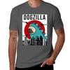 Pug Dogzilla Funny Dog Japanese Tshirt Work Wear Simple Tee Shirt Tshirt