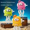 1PC Can Dance Octopus Clockwork Toy Baby Simulation Baby Small Animal Decompression Mechanical Crawling Can Move and Run Toy