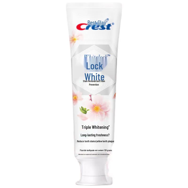 

Crest Dual-Color Whitening Toothpaste (Peach Blossom)