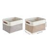 Scandinavian Style Storage Baskets Cotton Linen Fabric Practical for Home Decors and Efficient Organization In Various Rooms
