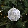 Luxury Silver Shining Christmas Tree Pendant & Drop Ornament Foamed Plastic  Christmas Ball Ornaments Home New Year Decoration