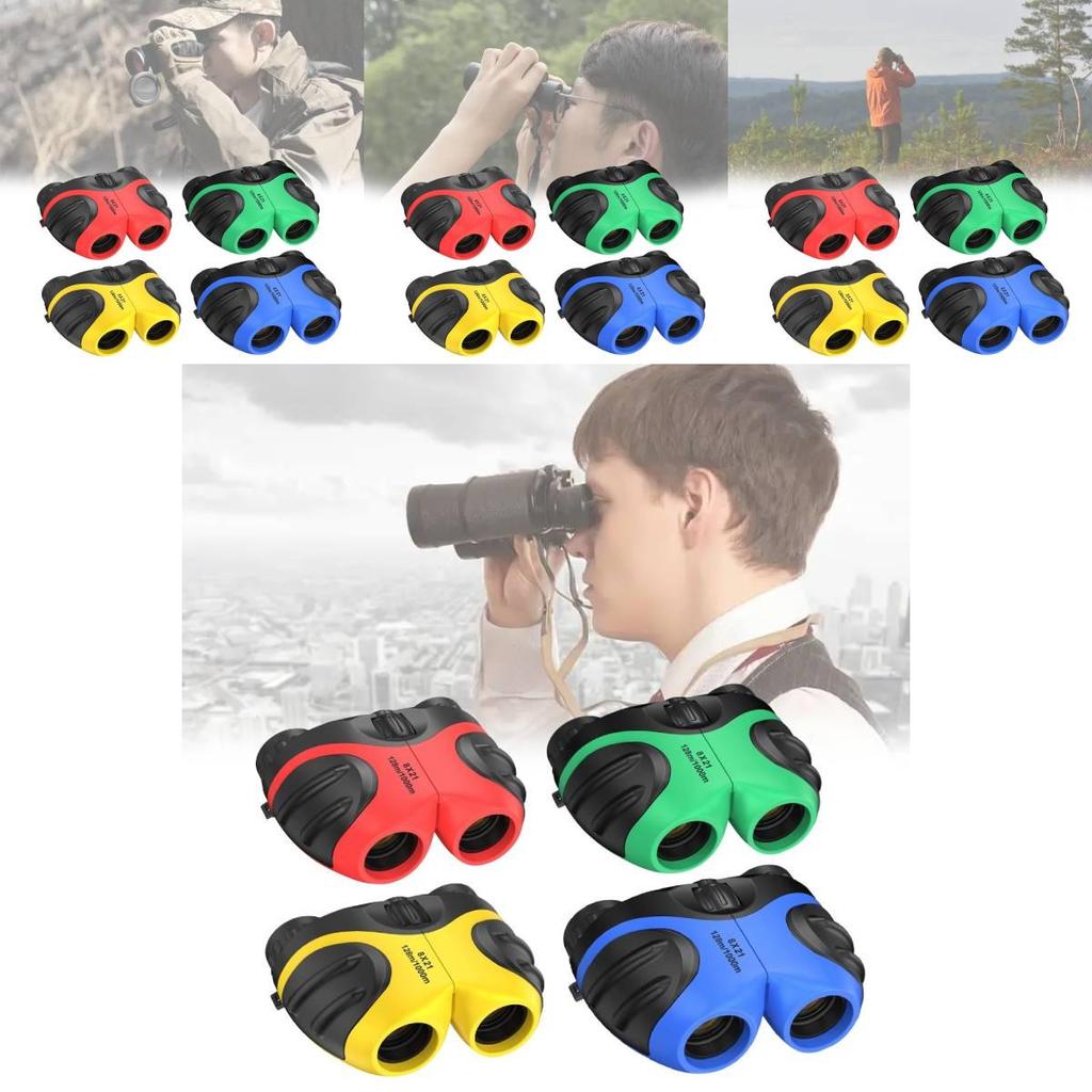 Lightweight And Foldable Paul 8x21 Binoculars Compact High Magnification Binoculars For Children
