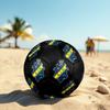 FC AIK Size 5 Soccer Ball, Machine-Stitched PVC, Durable & High Bounce, All Ages Fit, fan merchandise, matches & outdoor use.