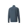 Puma New York Spring/Summer Fashion Week Embroidered Logo Stand-Up Collar Zip Jacket Men Outerwear Navy-Blue 537692-18