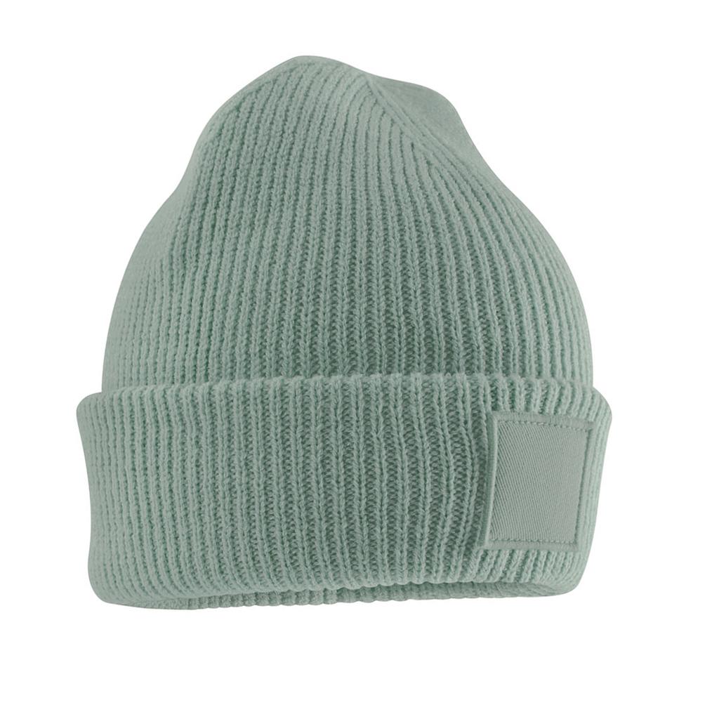 Beechfield Childrens/Kids Tonal Patch Beanie