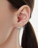 Hyeres Lor [Edition Y] Puff One-Touch (W) Earrings Hl8E67813Wbxxx