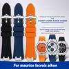 For Maurice Lacroix Aikon AI6008 AI6007 6038 AI6058 Watch Strap Modified Steel Adapter Quick Silicone Strap Rubber Men Watchband