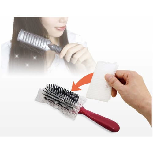 Sowa Recycle Wrap and Throw Brush Hair and Dirt Removal Sheet, Approx. 9 x 13 cm, 1 sheet