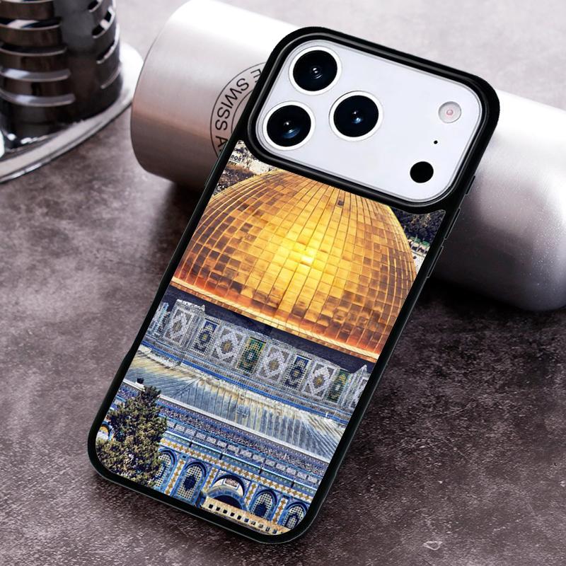 Jerusalem Gebäude Handyhülle für iPhone 17 16 15 Pro Max Air 14 13 12 11 Plus Stoßfeste Hülle