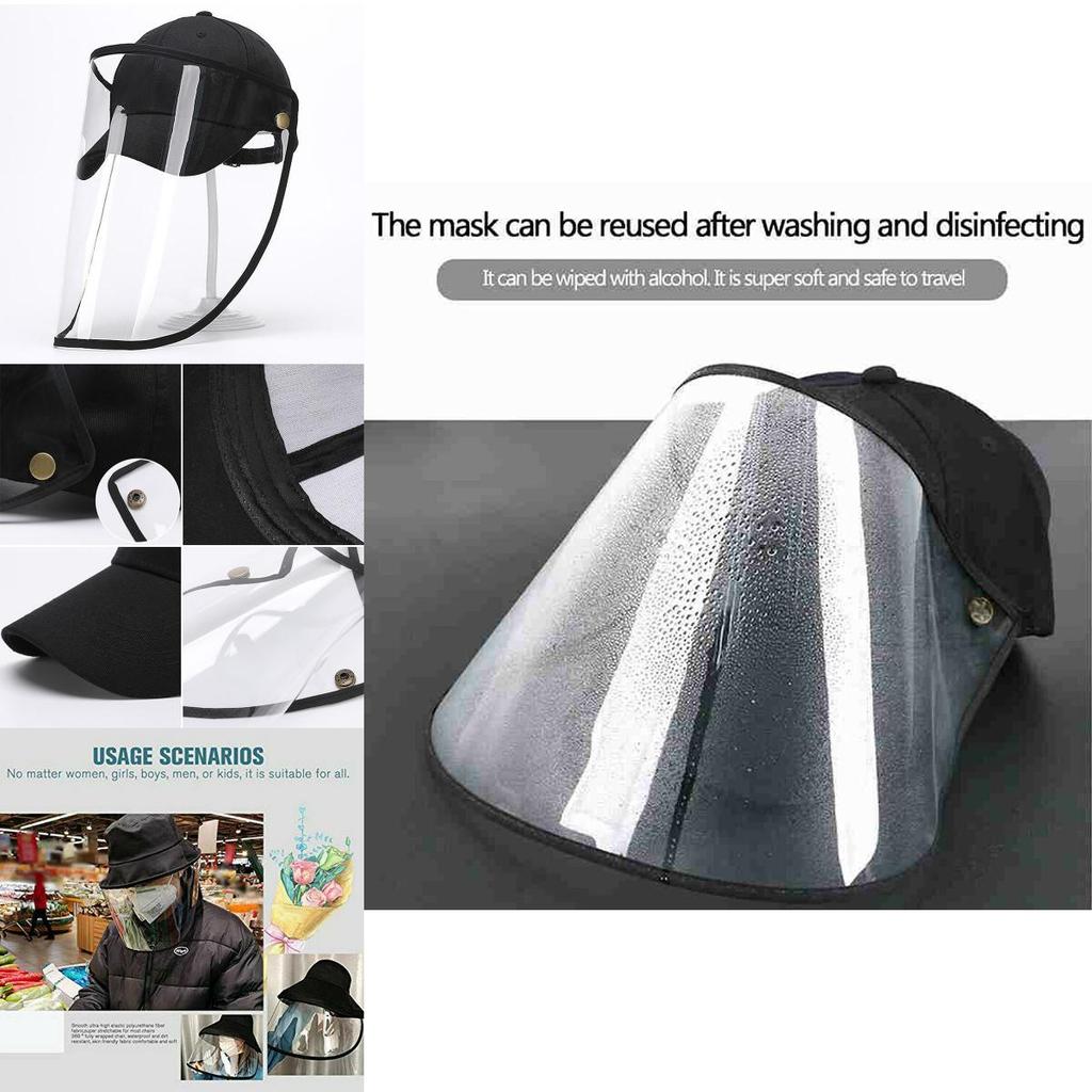 Stylish Anti-spitting Protective Cap Featuring Dustproof And Splash-proof Design For Outdoor Adventures
