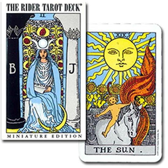 Tarot Cards Fortune Telling 78 Cards Rider Tarot Mini Japanese Booklet Included Edition <U.S> "Pocket Manual" Rider-Waite