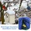 Parrot Cage Cover Insulated Waterproof Breathable Blackout Cover Parakeet Cage Skirt Guard For Lovebirds Budgies Bunny Macaw