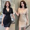 Celebrity Temperament Sequined Dress Women's Summer New Sexy Fashion Muse Fan Slim Evening Dress Dress