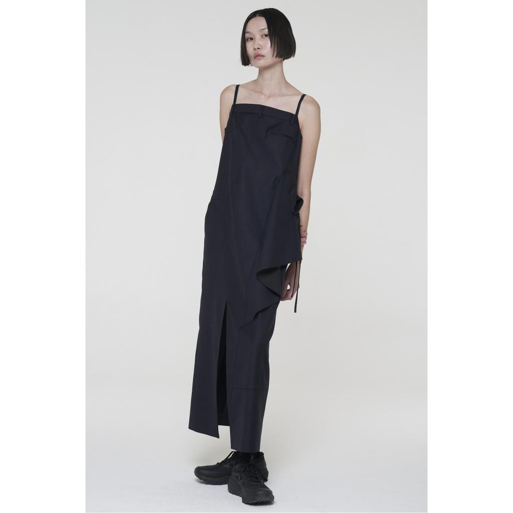 Recorde Belted Long Dress_Rqdas24544Bkx