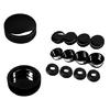 l License Plate Screws Set License Plate Mounting Hardware Universals Nut Caps