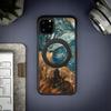 Bewood Unique Case for iPhone 11 Pro Max - Planets - Earth with MagSafe