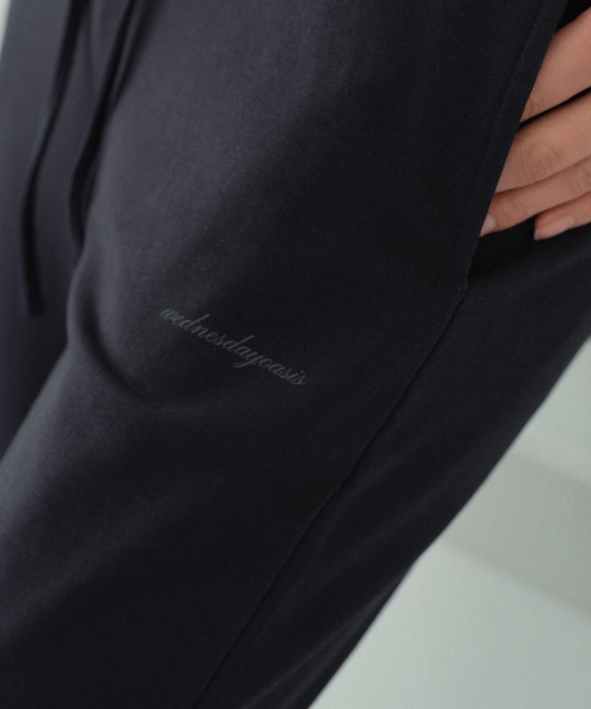 Wednesday Oasis For Woman Semi-High-Waisted Bootcut Pants_Black(Wb6Pt17)