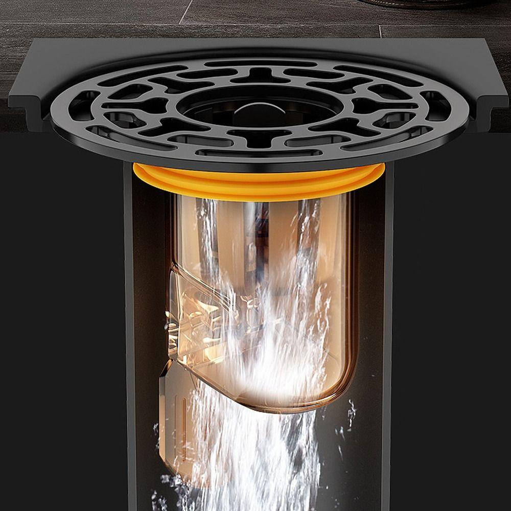 Anti-odor Sink Strainer Backflow Preventer Dual-purpose Floor Drain Durable Shower Floor Drain