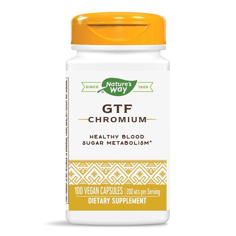 

GTF Chromium, 100 Capsules
